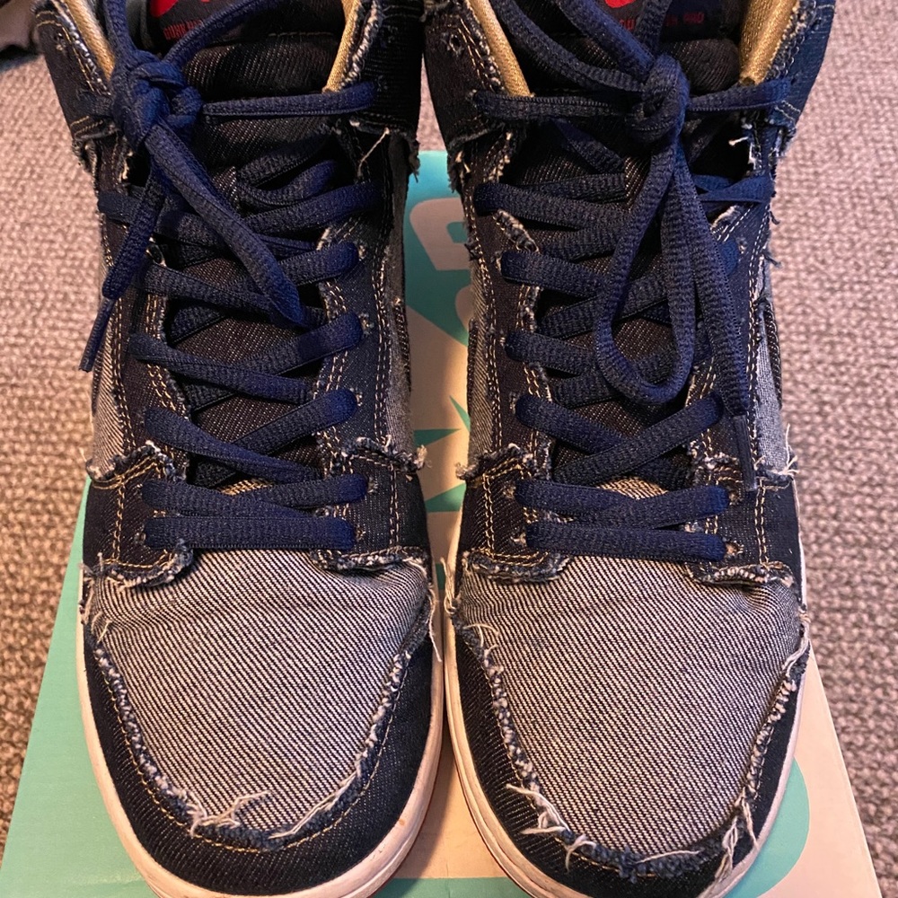 NIKE SB REESE FORBE HIGH SUPER CLEAN 9/10